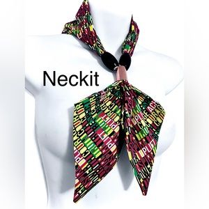 Black History Inspirational Words Scarf